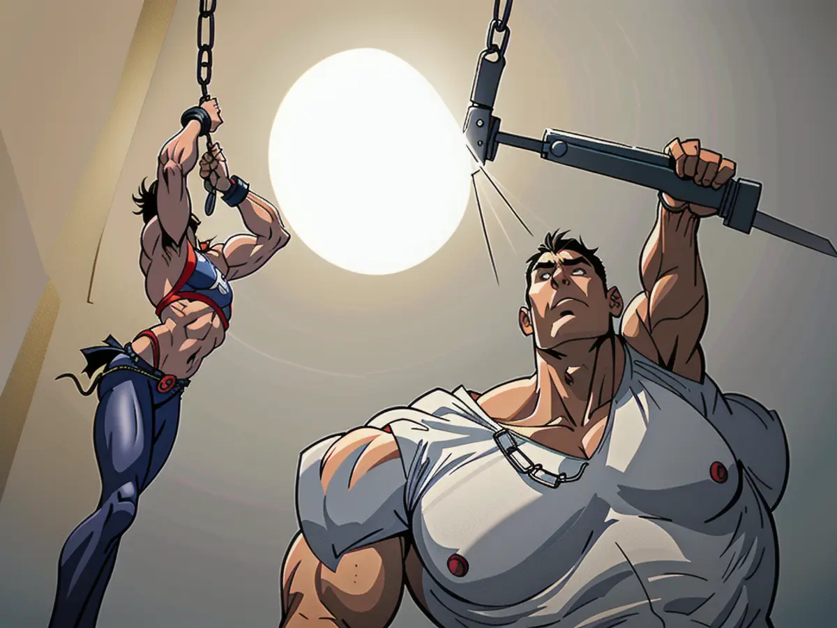 Fan equipped with ball chains, one featuring a lightbulb-like pull cord and the other a fan-style pull cord. Fan featuring chain accessories, one boasting a pull resembling a lightbulb and the other sporting a fan-like pull.