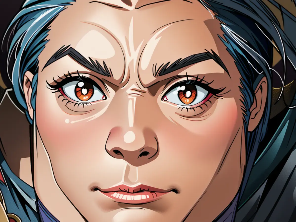 Eye Makeup Comparison: Pearson's Review Reveals Striking Dichotomy After Applying Mascara on One Eye Differences showcase prominently in reviewer's photo, with one eye boasting mascara while the other remains bare.