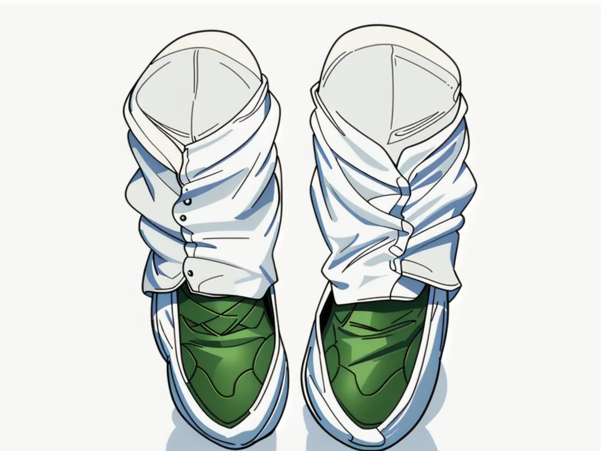 Blossoming White Cactus Shoe Design