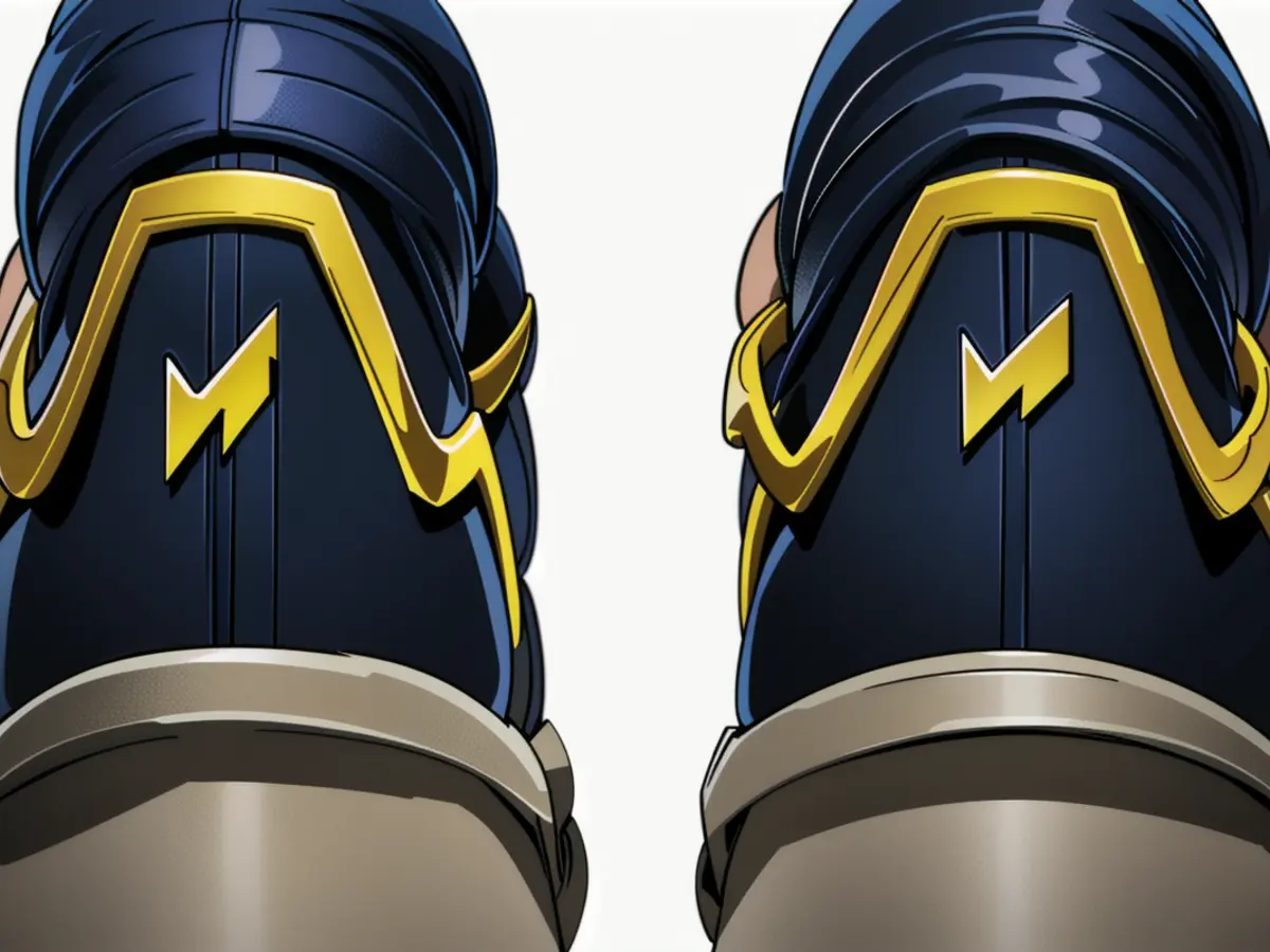 Rear Design of Sneakers
