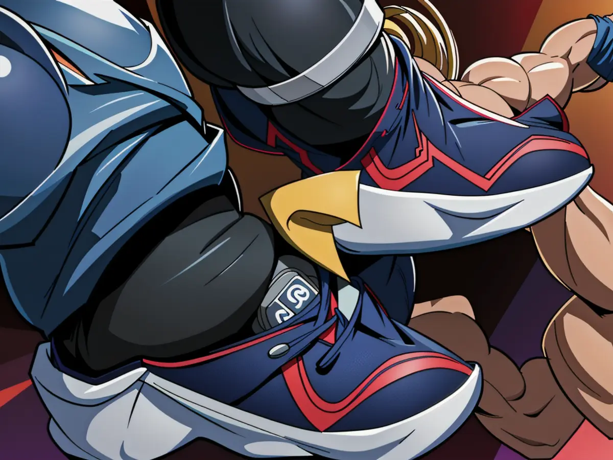 Image showing the sneakers as observed by the reviewer