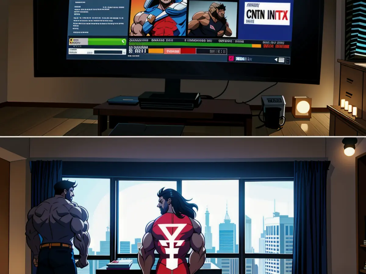 Before backlighting: TV display appears harsh with less defined colors, difficult to view; After backlighting: TV display is more vibrant and easier on the eyes.