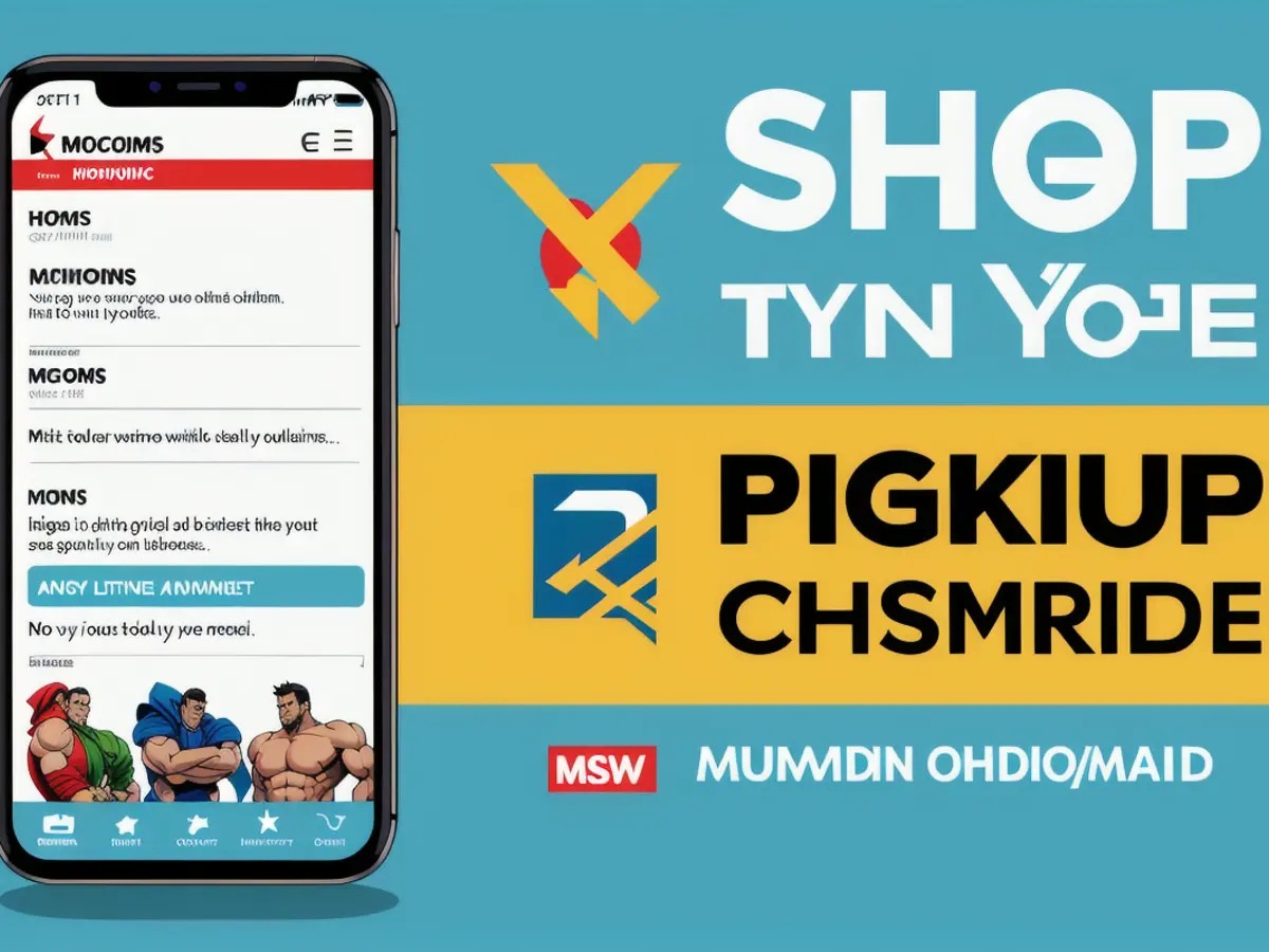 Visuals Accompanying In-App Advertisement Graphic advertisement within mobile application interface
