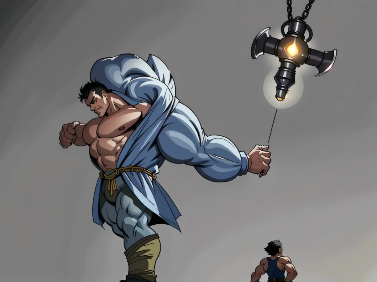 Two distinction chains, each featuring a unique accessory: one sports a petite lightbulb, while the other boasts a mini fan, ensuring simple identification.