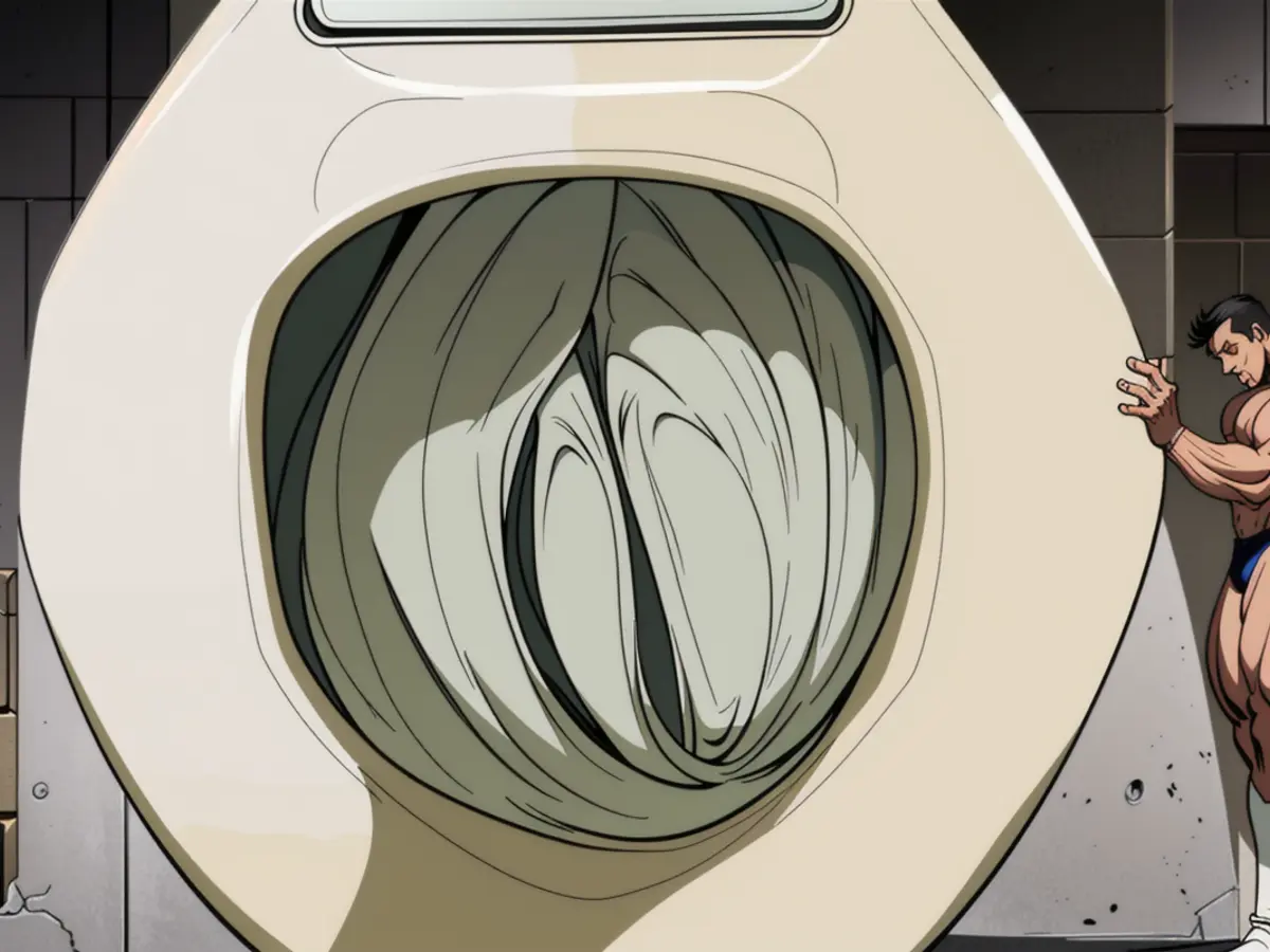 Toilet Post-Stone Use Shows Impressive Whiteness, According to Reviewer's Account. Toilet Appears Spotless and White After Using Stone, According to Reviewer