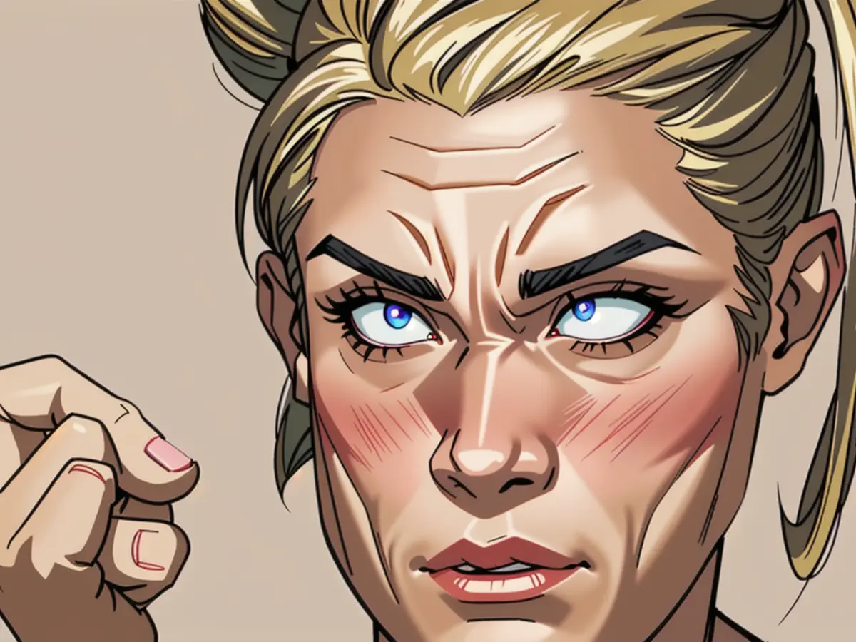 Individual applying concealer under their eyes to camouflage dark circles Applying concealer under the eyes of an individual