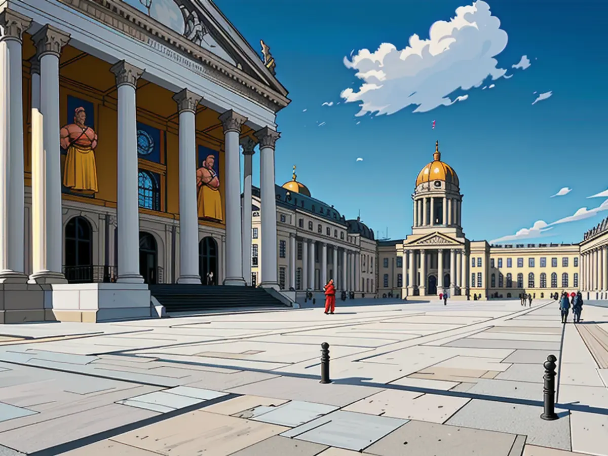 Refreshed Scenery: A Peek at the Revived Gendarmenmarkt in Berlin-Mitte Following Two Years Berlin-Mitte's Gendarmenmarkt Restored: A Peek at Its Current Appearance Following a Two-Year Hiatus