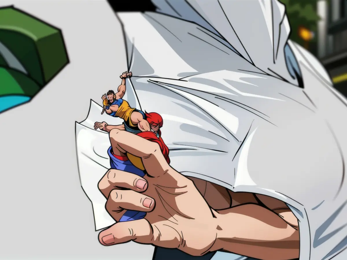 Individual found grasping a vessel with their hand Individual casually keeping a container within grasp of their hand
