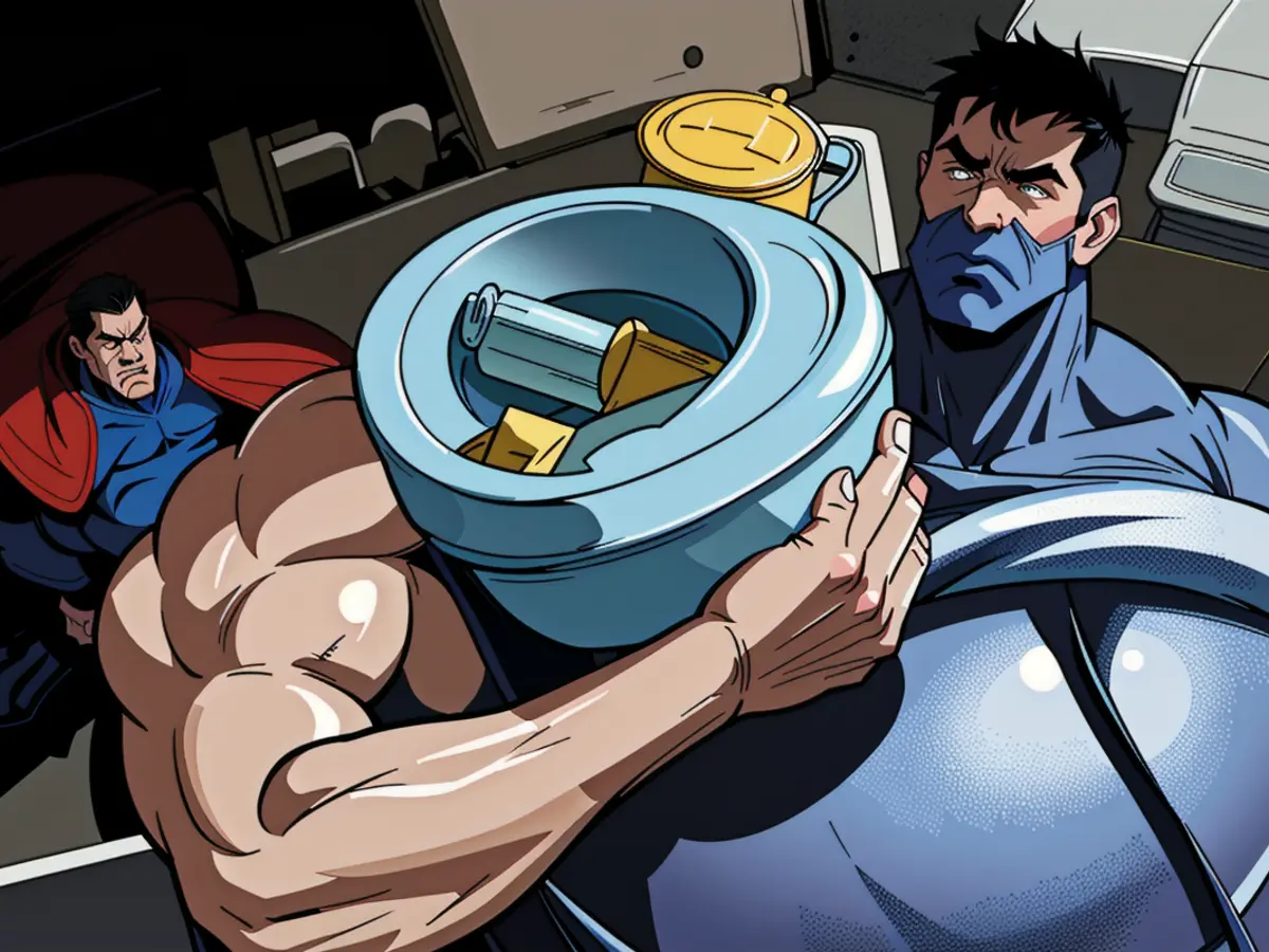Image of Closed Butter Crock in Shade Steel Blue, as Seen by Reviewer Image showcases a Steel Blue-colored butter crock, portraying it in a closed state.