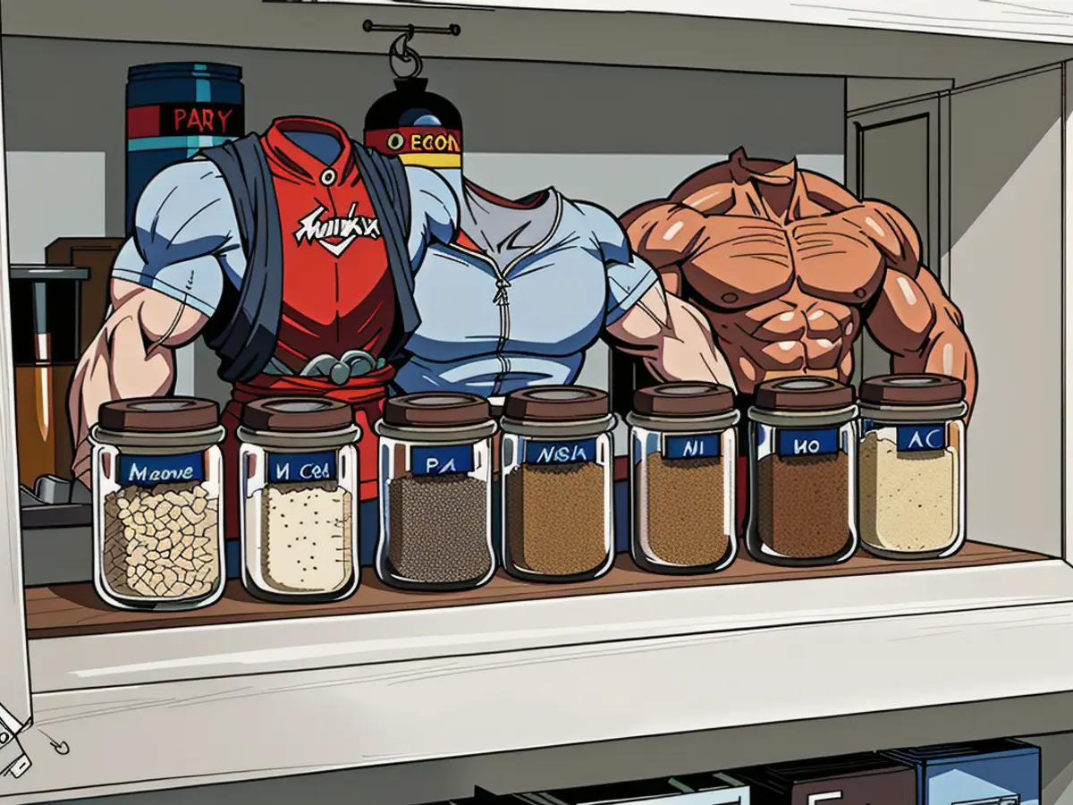 Organized Spice Cabinet Arrangement Showcased in Photograph by Reviewer, Featuring Spice Riser Organized Spice Cabinet Display Showcased in Reviewer's Photo Using a Spice Riser
