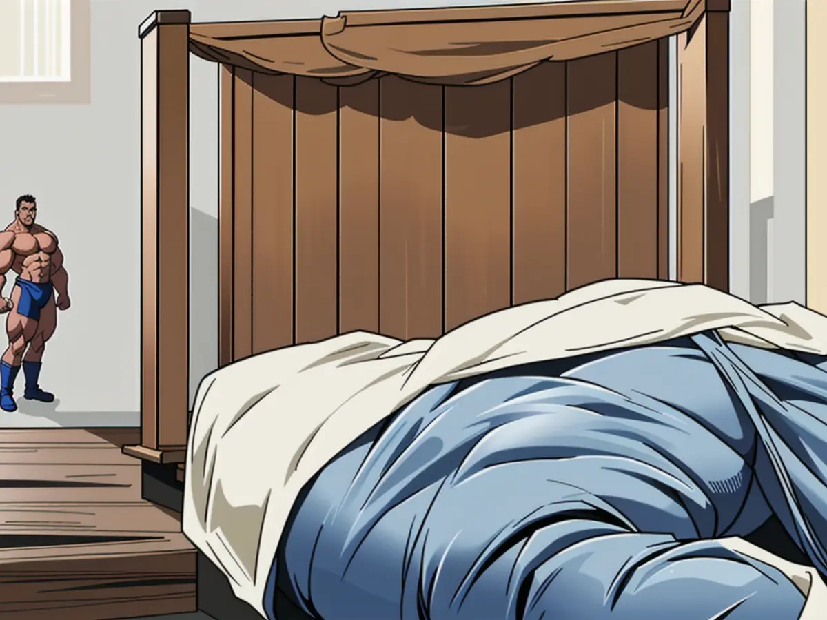 Individual has bedtime routine involving an electric heating blanket. Individual spending night beneath an electrical heating blanket.
