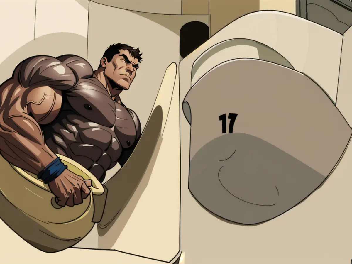 Dirty toilet with brown cake versus Clean toilet with no trace
