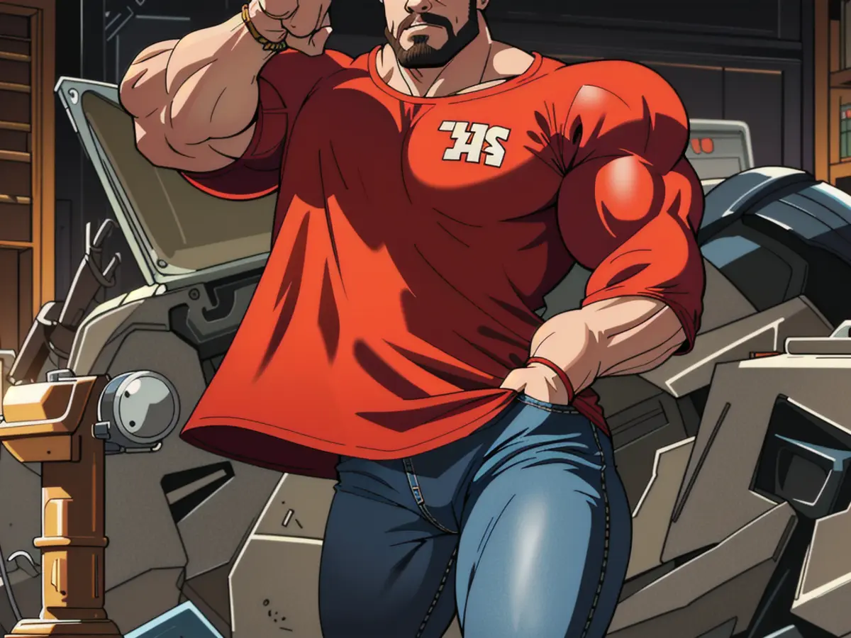 Reviewer sporting red shirt and jeans gives a personal assessment. A reviewer donning a red shirt and jeans offers a fresh perspective.