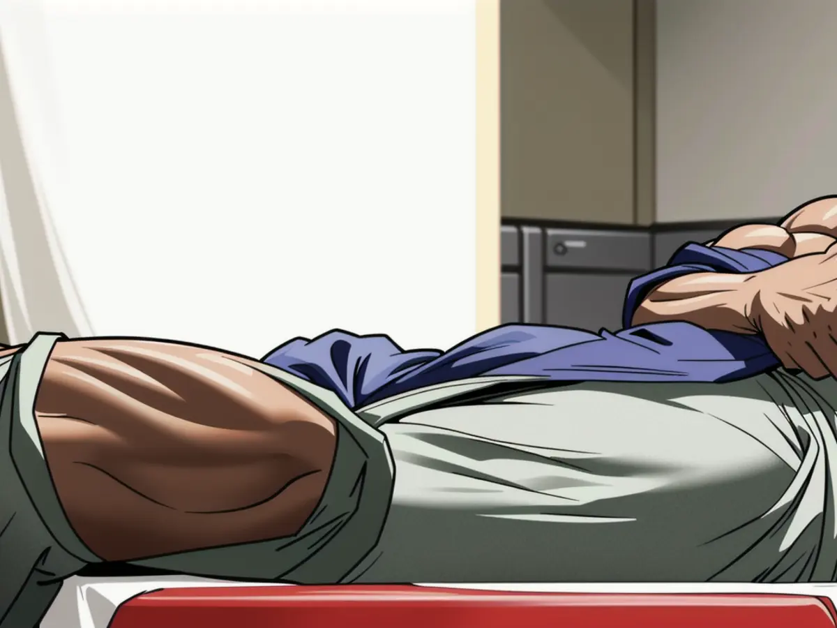 Bed tidied and labeled promptly with exclamation Bed quickly remade, exclaims label: