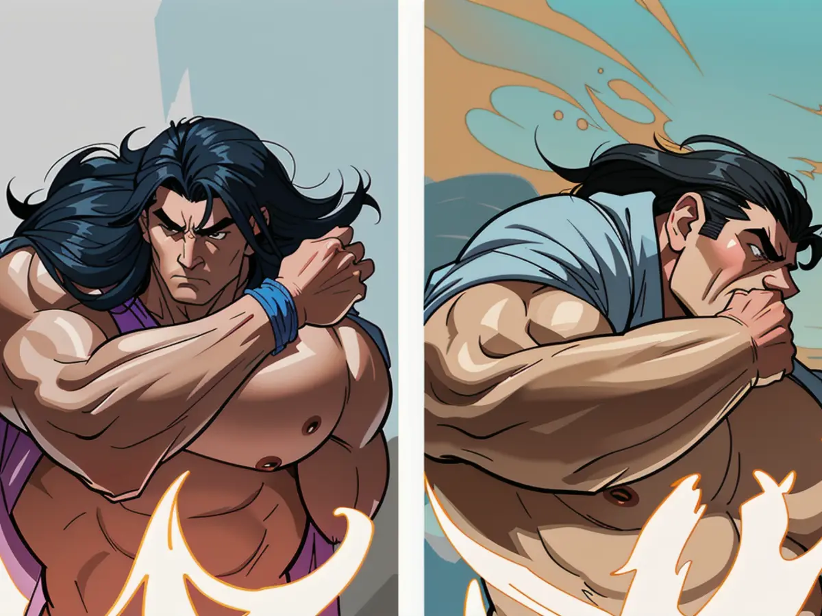 Side-by-side comparison displaying a reductions in oiliness from a user after application of a dry shampoo product. Comparison pictures showcasing reduction in oiliness in a reviewer's hair following application of the dry shampoo.