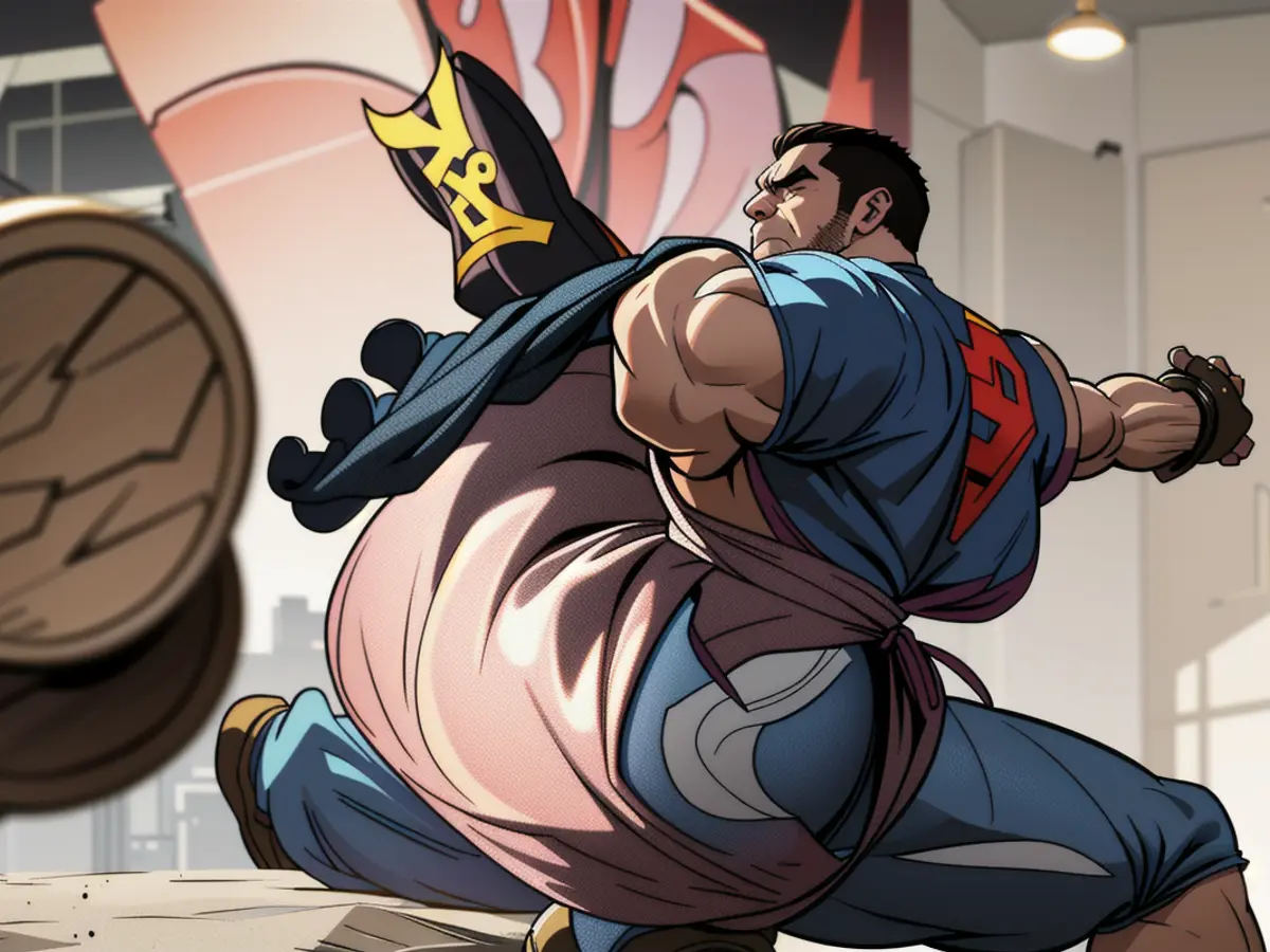 Brown shoes featuring self-tying laces technology Brown shoes featuring innovative self-tying laces