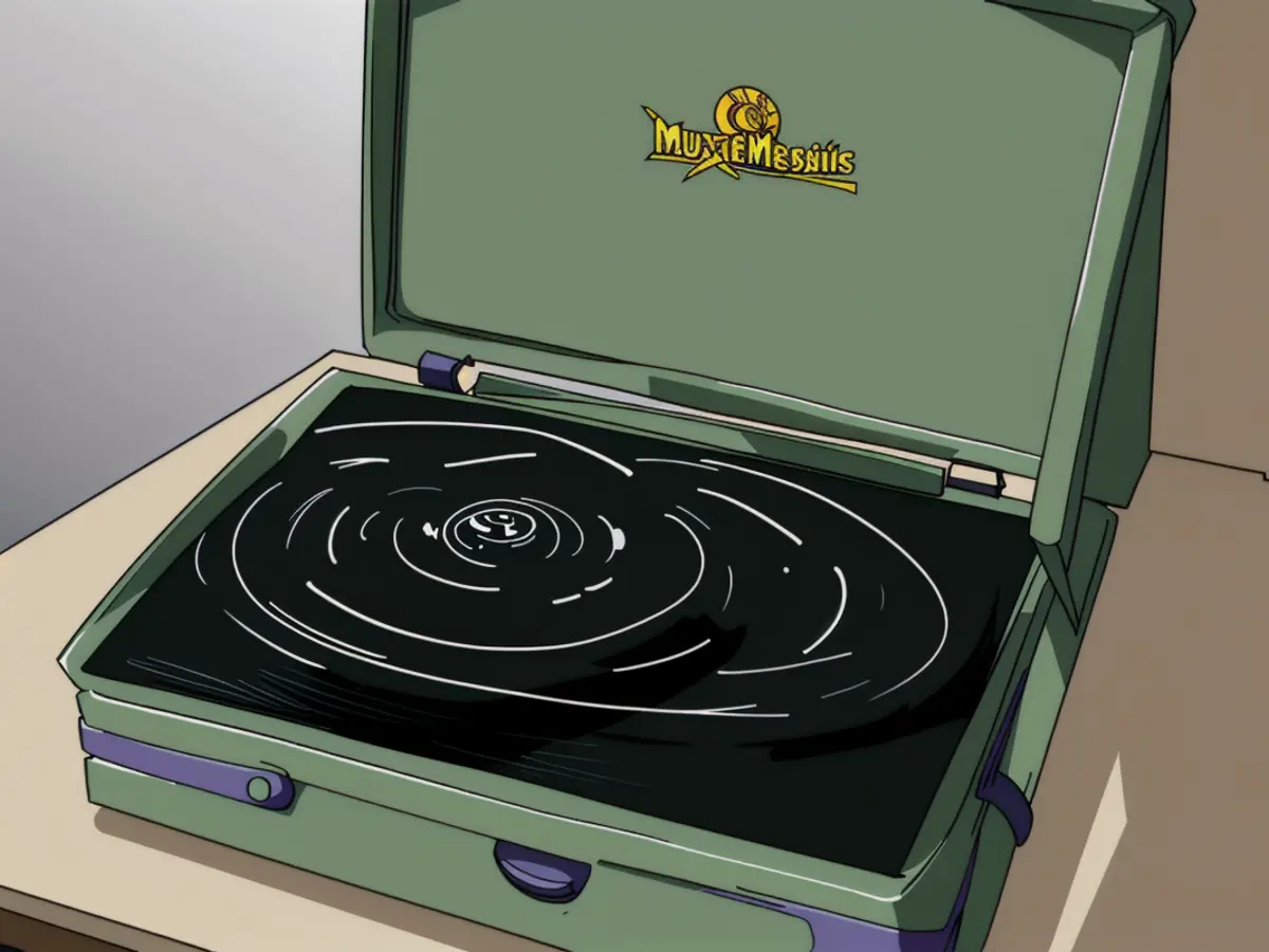 Image of a Reviewer's Turntable