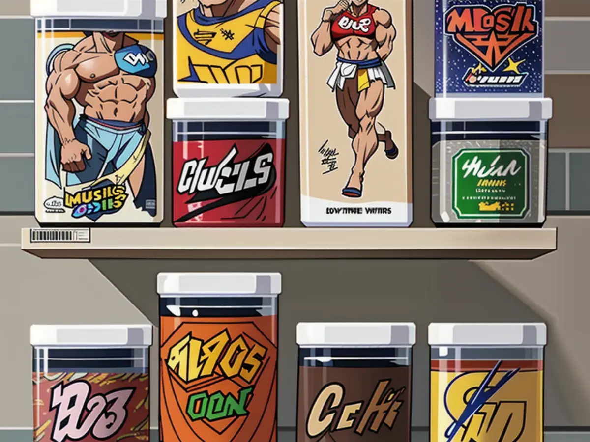 Various-sized storage containers filled with assorted ingredients inside them Various-sized storage containers filled with assorted ingredients inside them.