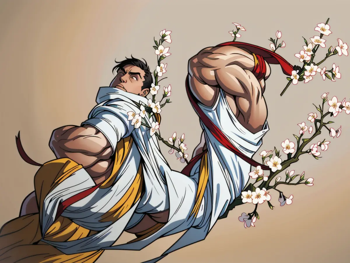 A collection of synthetic Jasmine blossoms in white color
