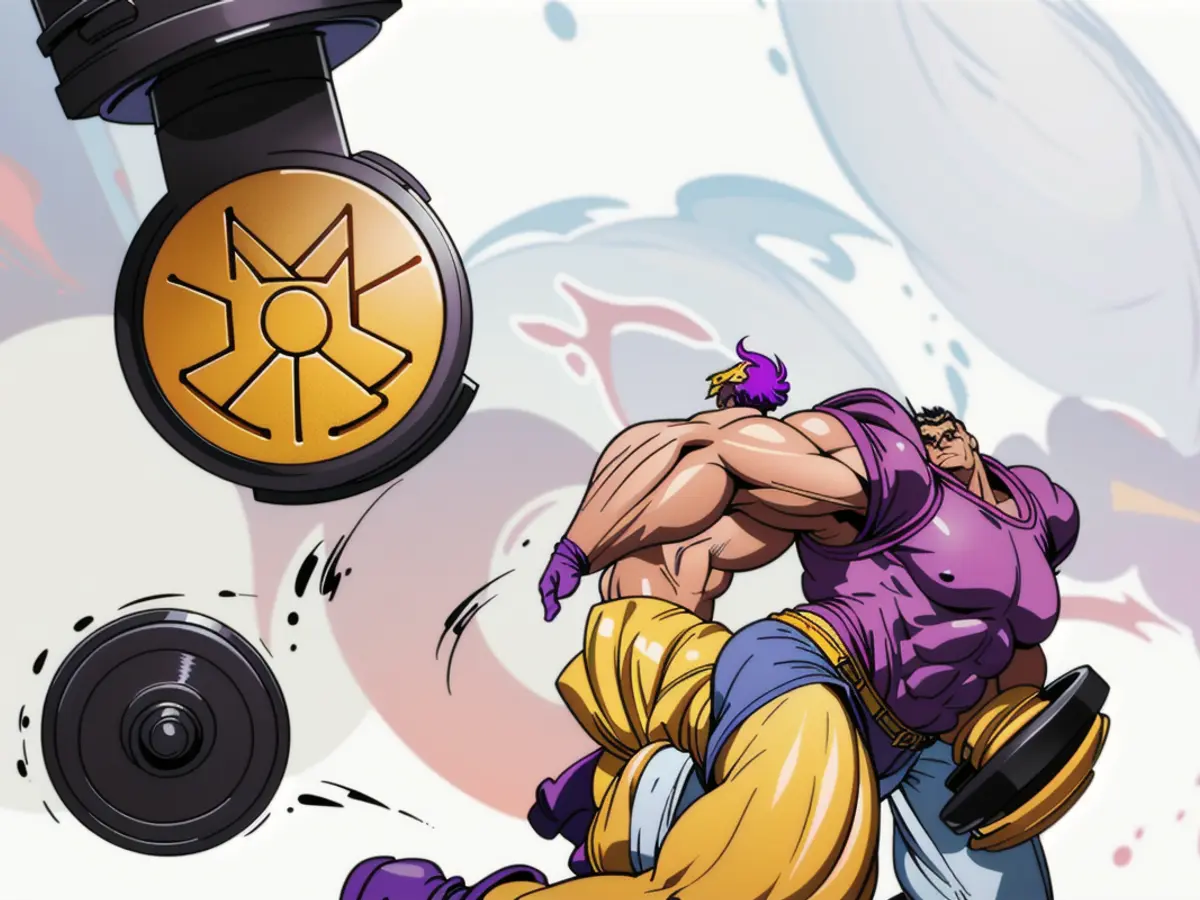Purple Waffle Iron Pictured Purple-hued waffle iron pictured.