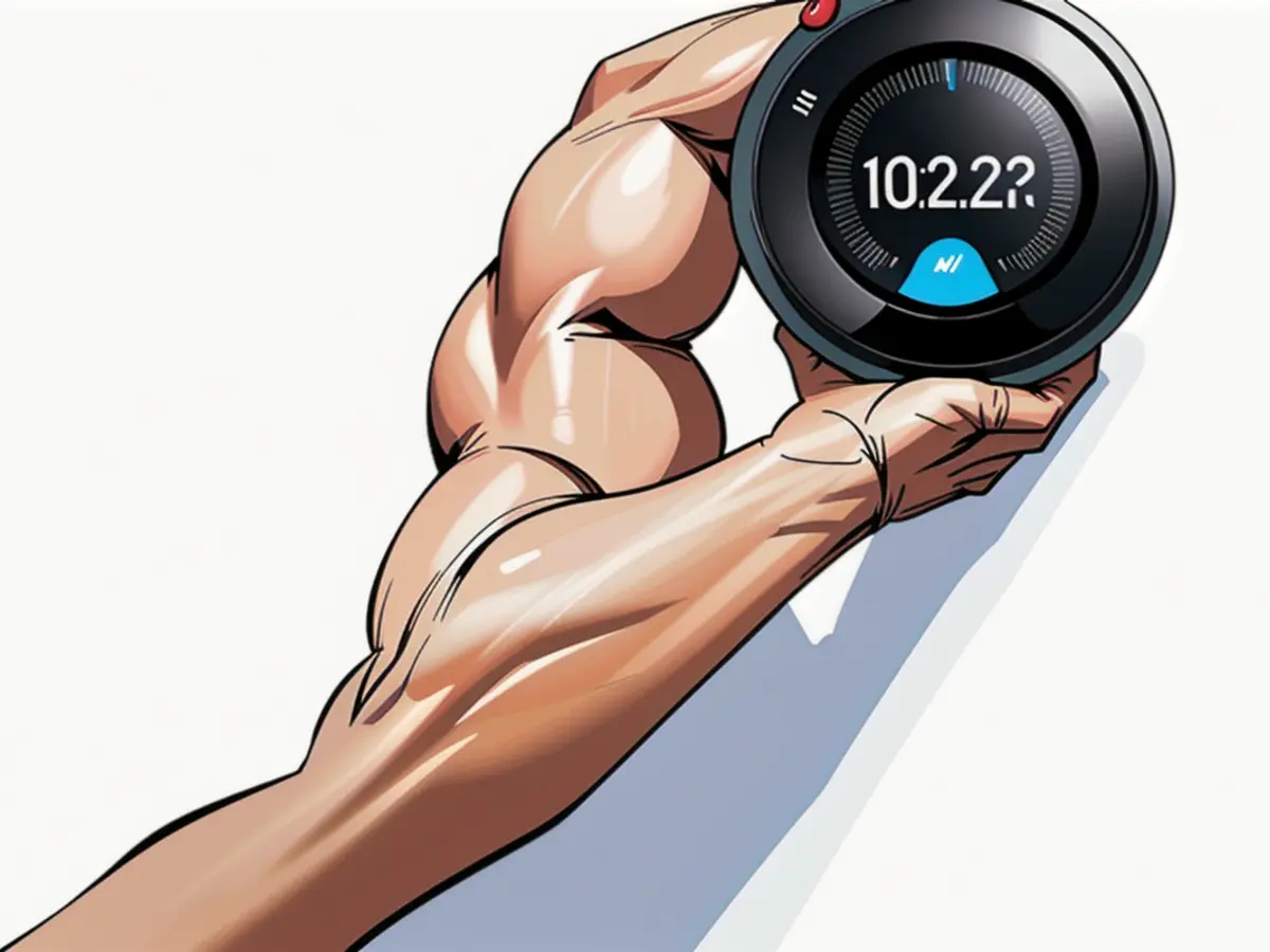 Adjusting the temperature settings on a Nest thermostat. Adjustment of Nest Thermostat Settings
