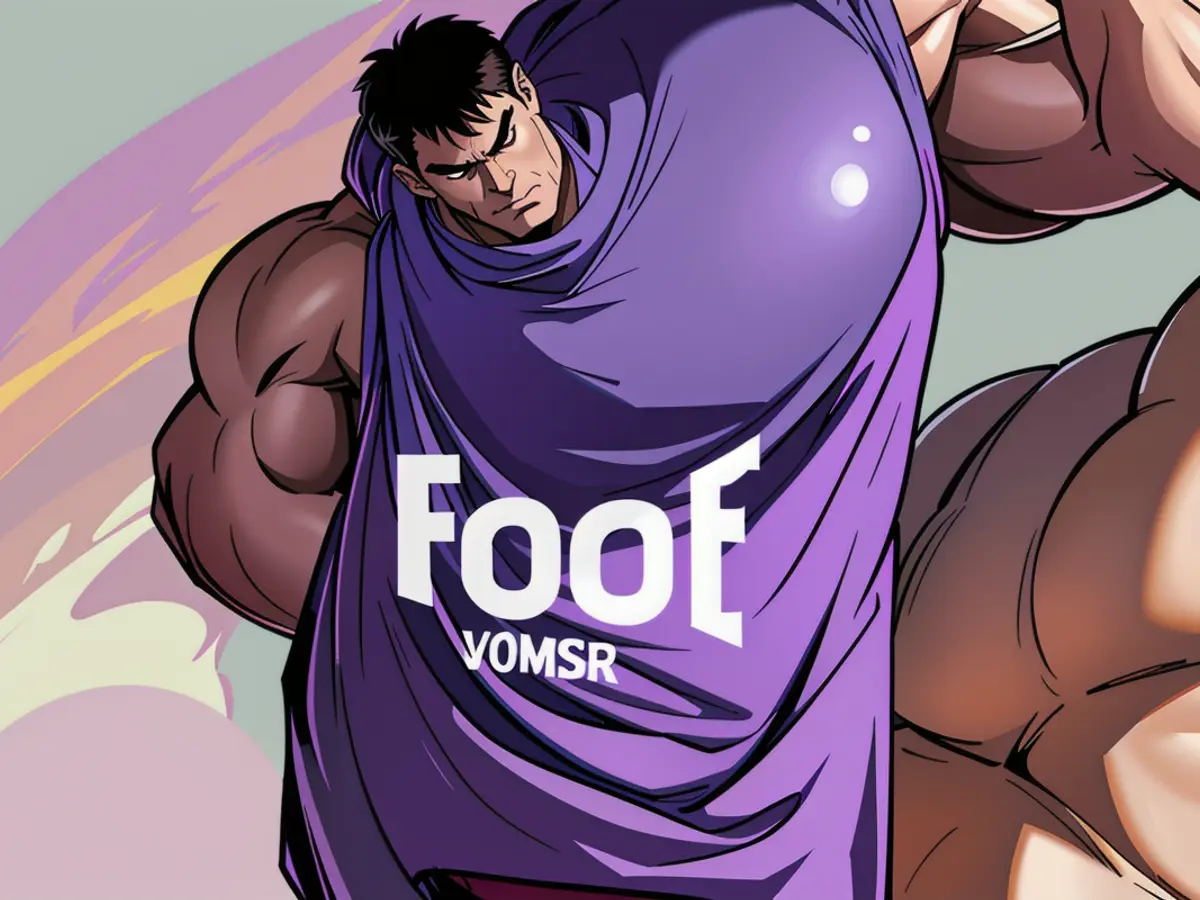 Reviewer grasping the compact purple salve in their grip