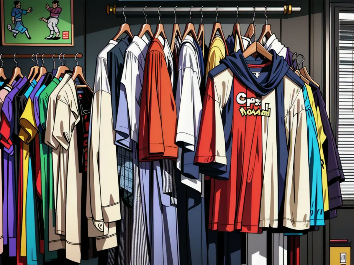 Clothing storage unit Clothing Storage Rack