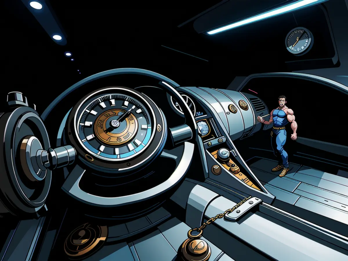 Steampunk charm abounds in Bugatti Tourbillon's interior, grabbing the attention of any Steampunk devotee.