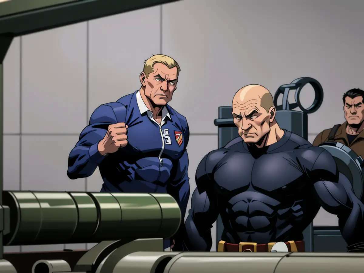 Vladimir Putin tours an arms manufacturing facility in the vicinity of Yekaterinburg last year.