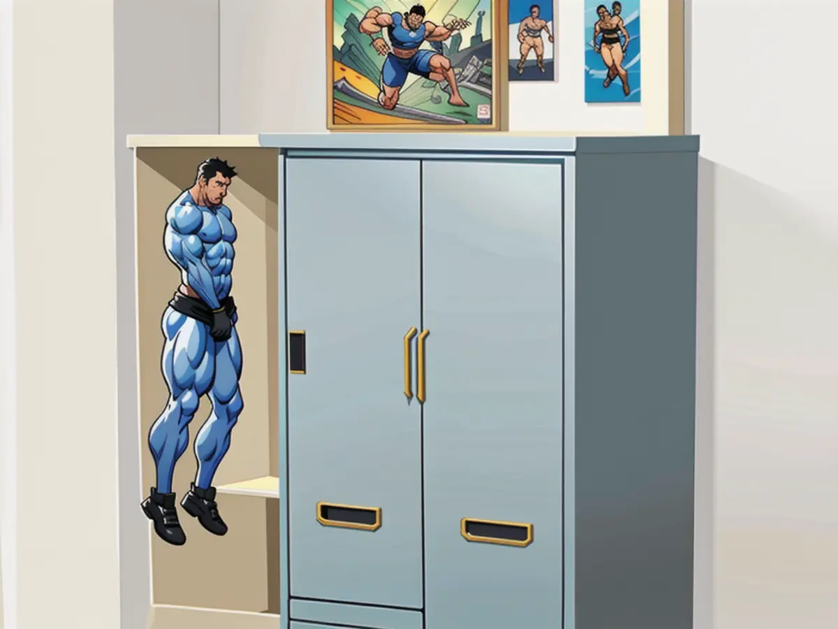 Turquoise cabinet constructed from metal materials Dark-toned marine-hued metal filing cabinet