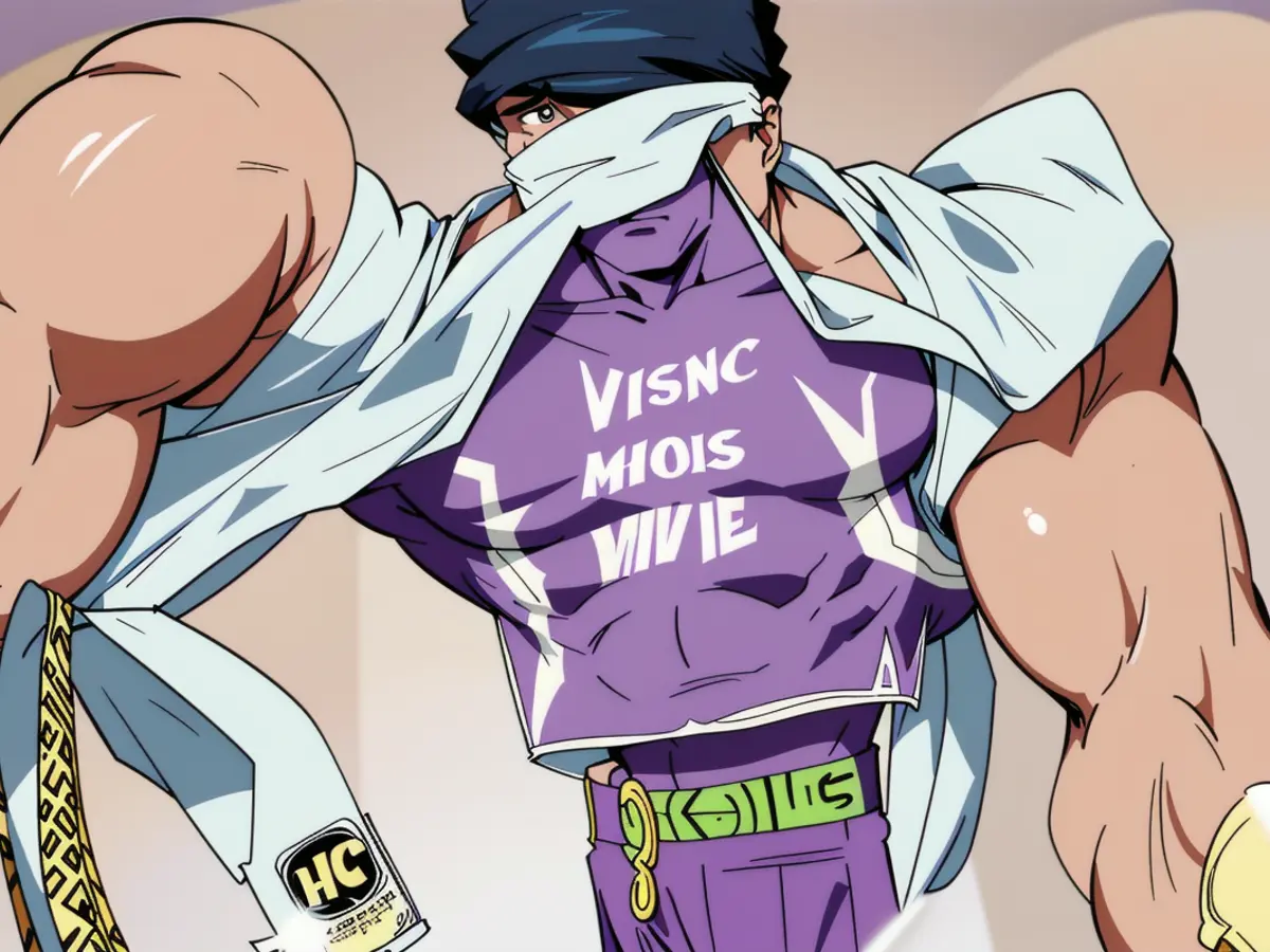 Bottle in hues of lavender and white, containing shampoo solution. Purple-hued, adorned with white, the shampoo container stands out.