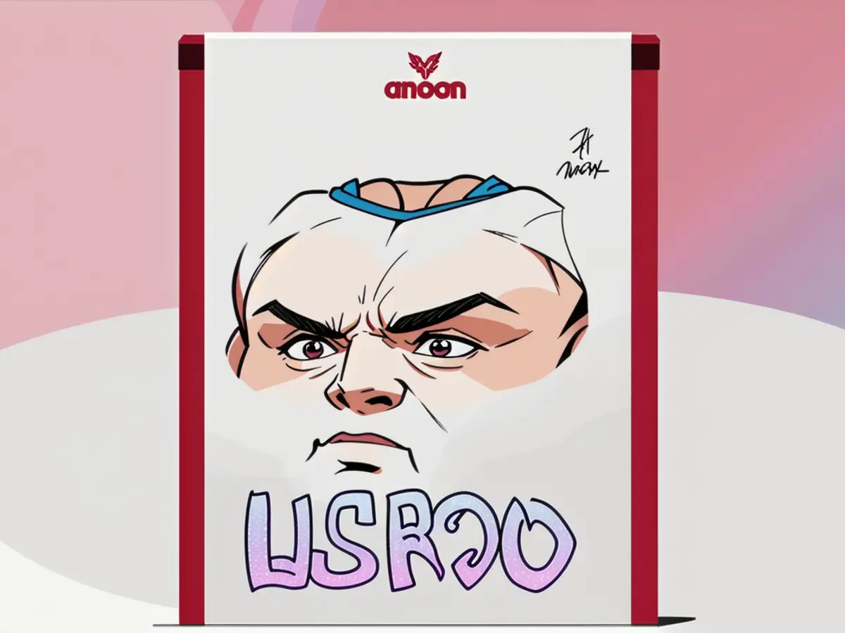 Lip mask encased within packaging