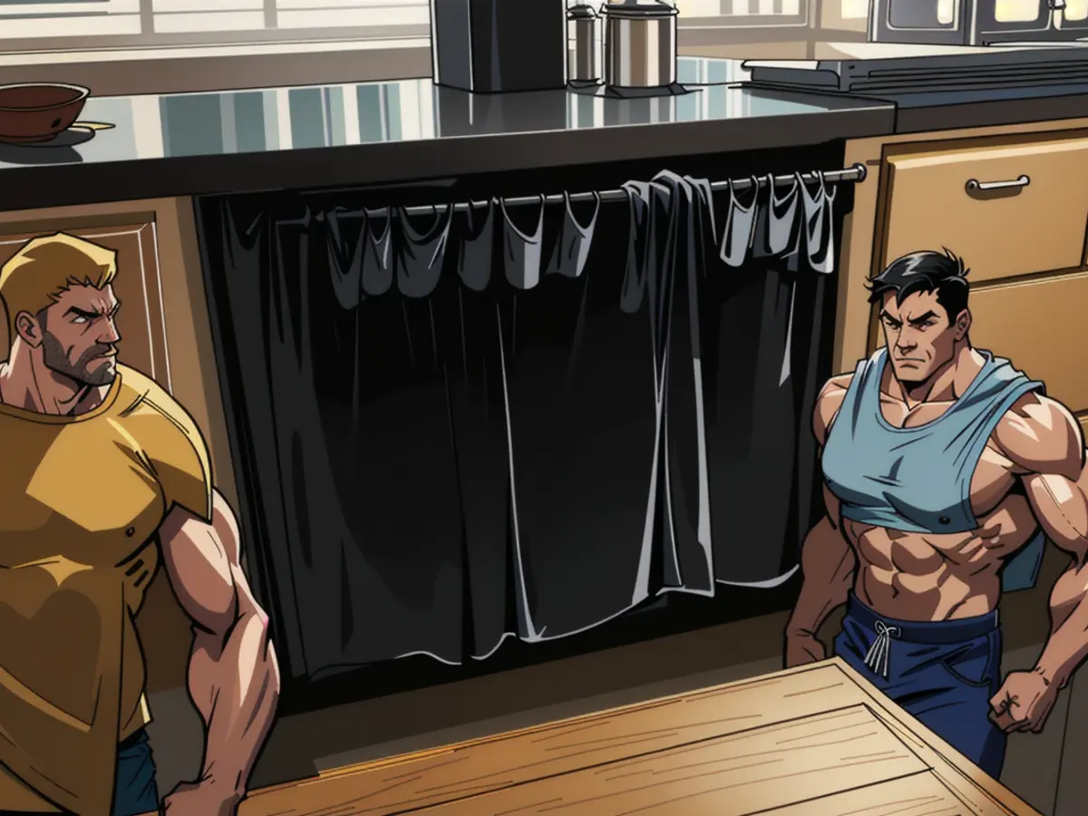 Black-hued dishwasher integrated within a culinary space Black-hued dishwasher adorns modern kitchen setup