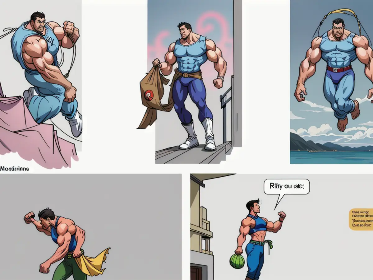 Two suspended bag holders with an individual extracting a shopping bag from the lower compartment of one organizer Two suspended bag holders, one displaying an individual tugging a shopping bag from its lower compartment.