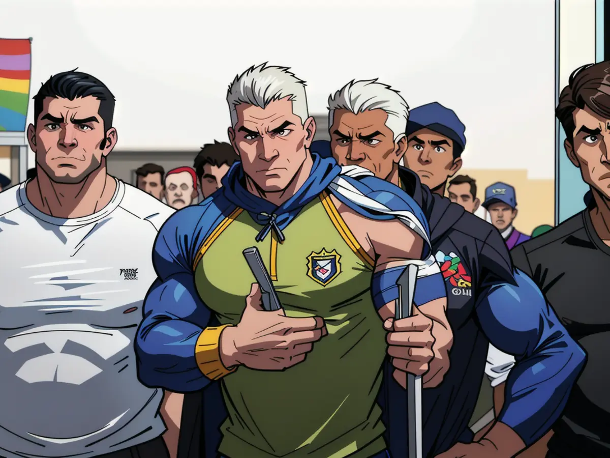 Arrival of Ebrahim Rasool, past South African envoy to the USA, met with family and backers at Cape...