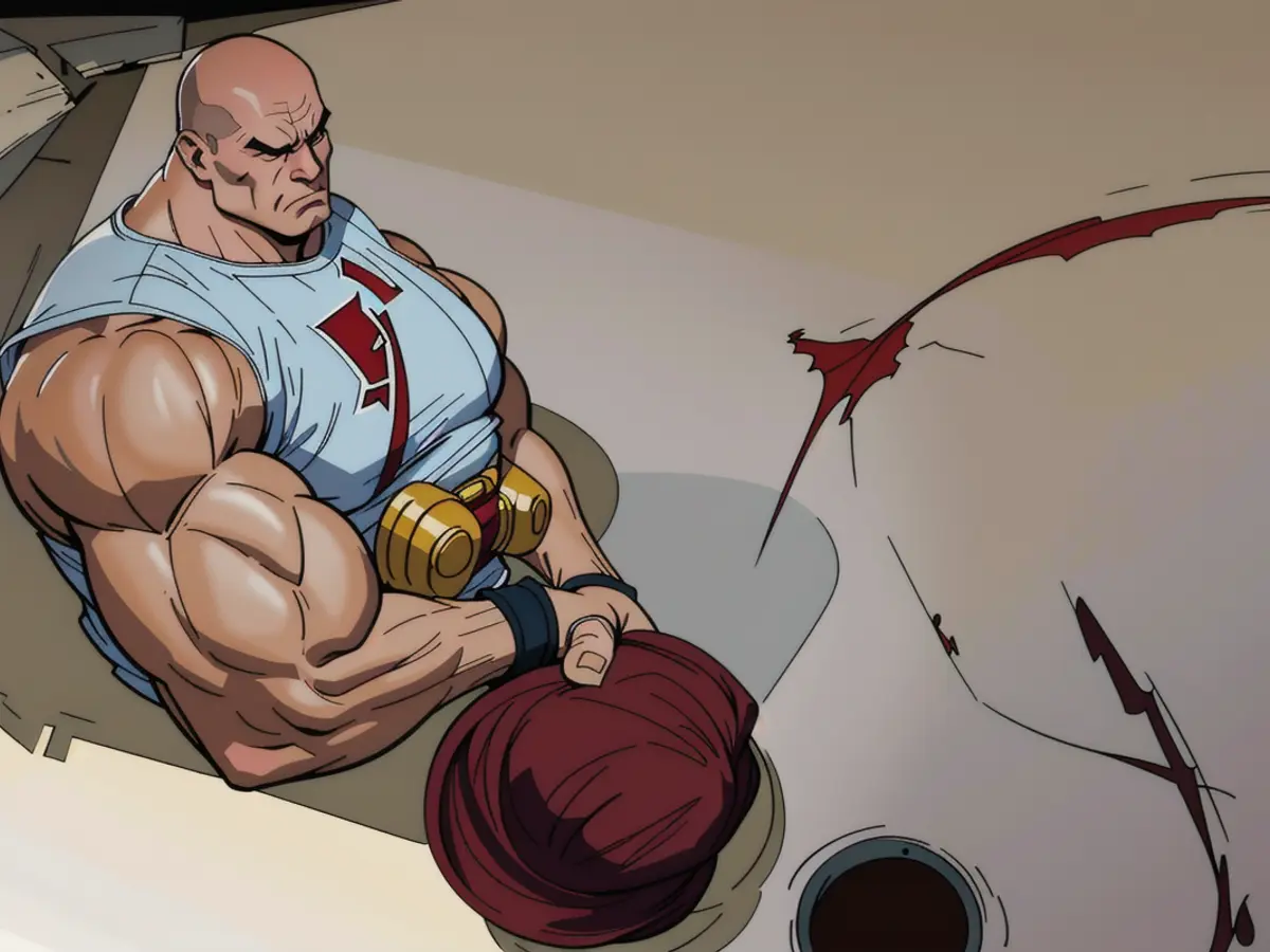 Image reveals reviewer's floor adorned with a sizeable stain from a spilled red wine. Image reveals reviewer's floor displaying a substantial red wine stain on a large area rug
