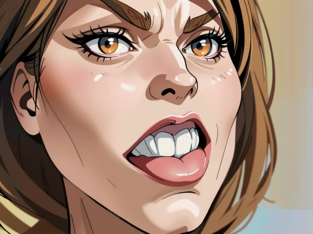 Eyelashes lengthened after mascara application by the same editor Eyelashes lengthened with mascara application by the same editor