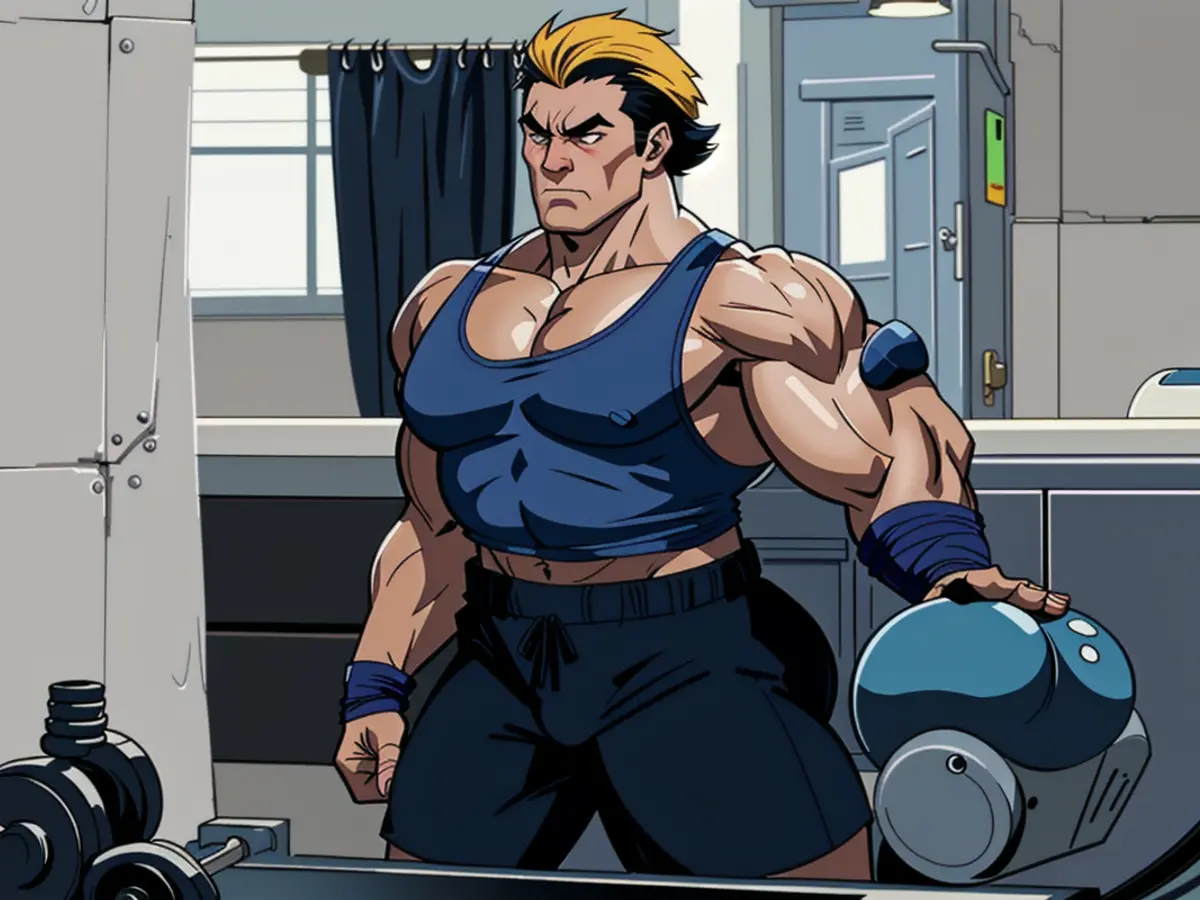 Dark Blue Tank Top with Similar Styling Reviewed by Critic Dark blue tank top with a similar styling as evaluated by a reviewer