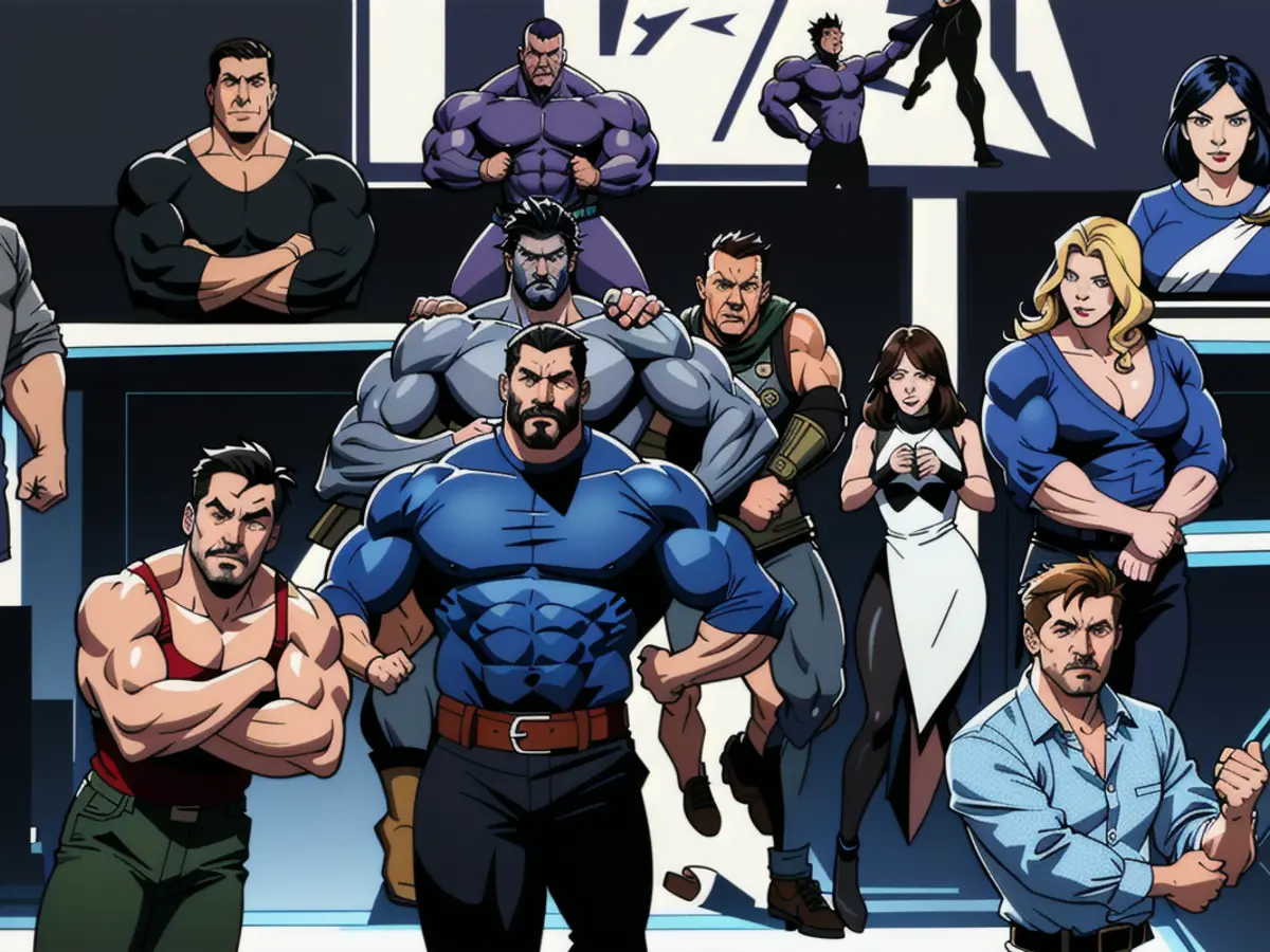 Faction of the AfD in the old Bundestag, one week ago during the debate on the amendment to the...