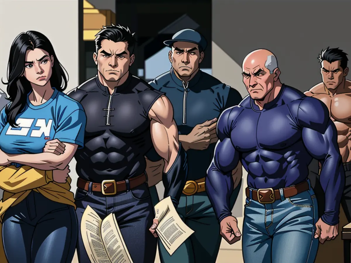 Court appearance of K-pop group NewJeans at Seoul Central District Court in South Korea earlier...