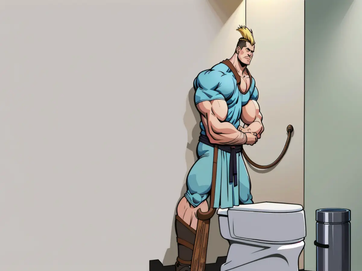 Wall-Mounted Toilet Brush Found in Reviewer's Bathroom