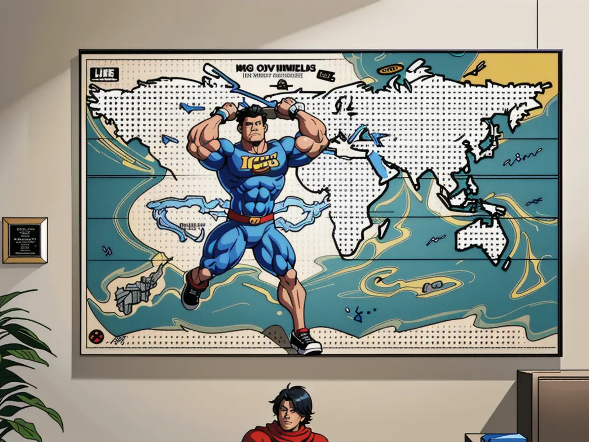 Customized LEGO Wall Depiction