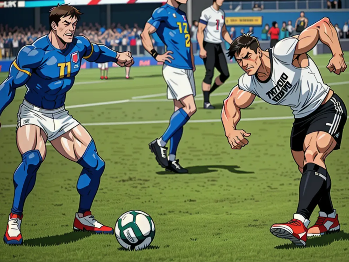 A misplaced handball by Maximilian Mittelstädt secures Germany's victory over Italy, preventing...