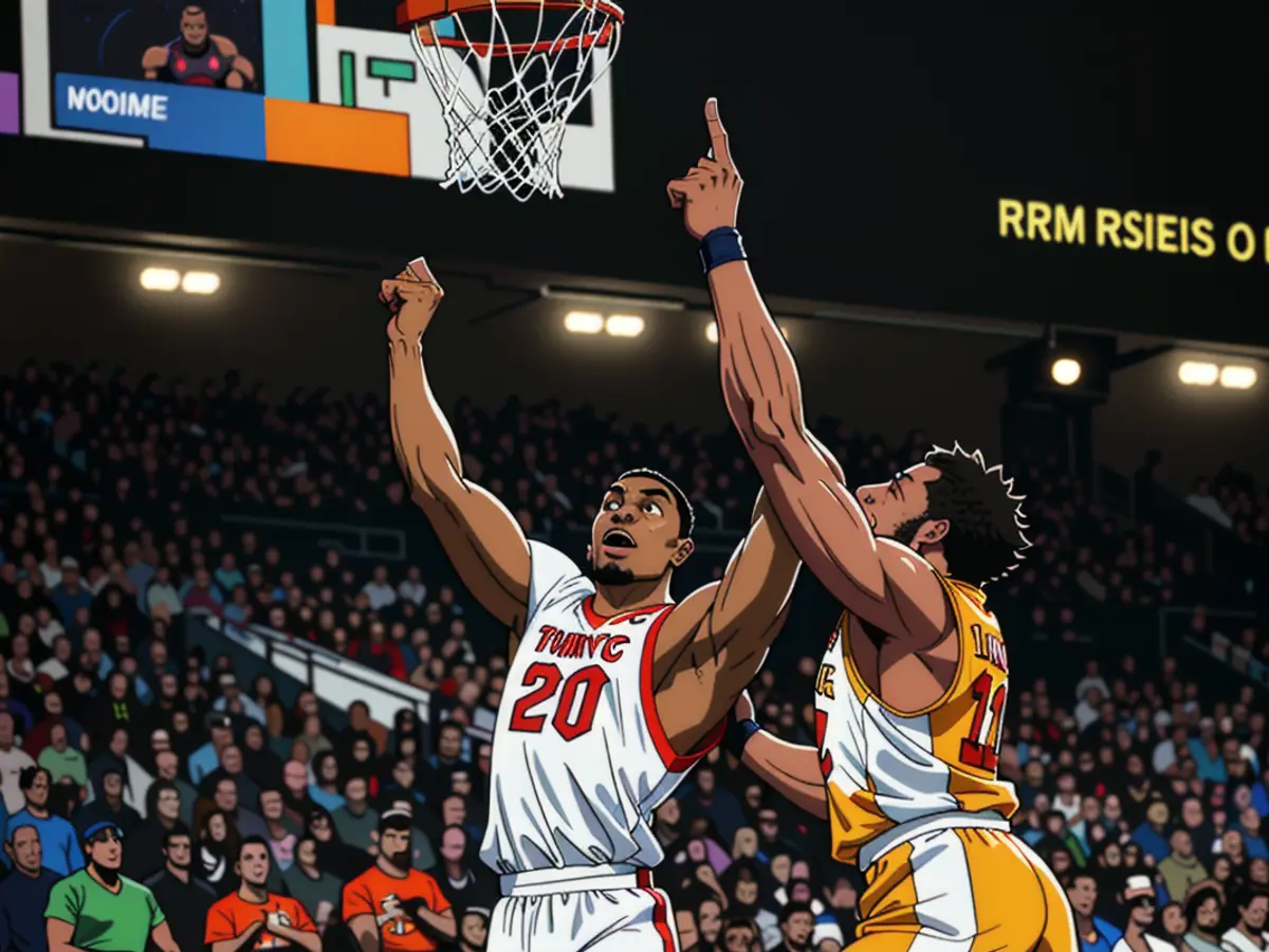 Francis attempts a layup against Okpara, a forward from Tennessee, on the 30th of March in Houston. Francis attempts a layup against Okpara, a Tennessee forward, on March 30, in a Houston game.