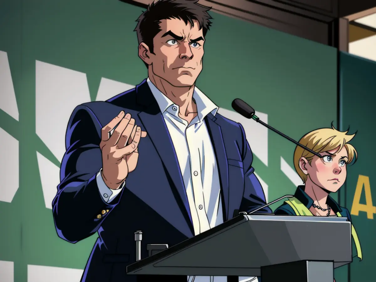 Economy Minister Robert Habeck was among the leading candidates for the Green Party in the North...