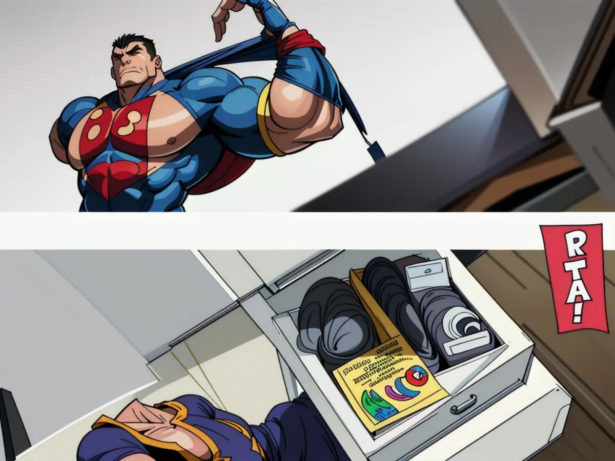 Drawer transformation snapshot: organized drawer compartment comparison