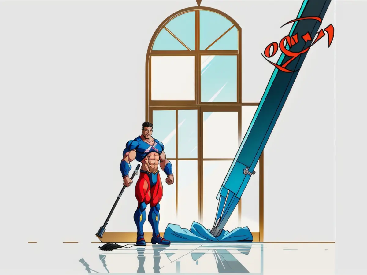 Utilizing a vacuum cleaner to tidy up window ledges Vacuum Cleaner Used for Windowframe Maintenance via Cleaning Process