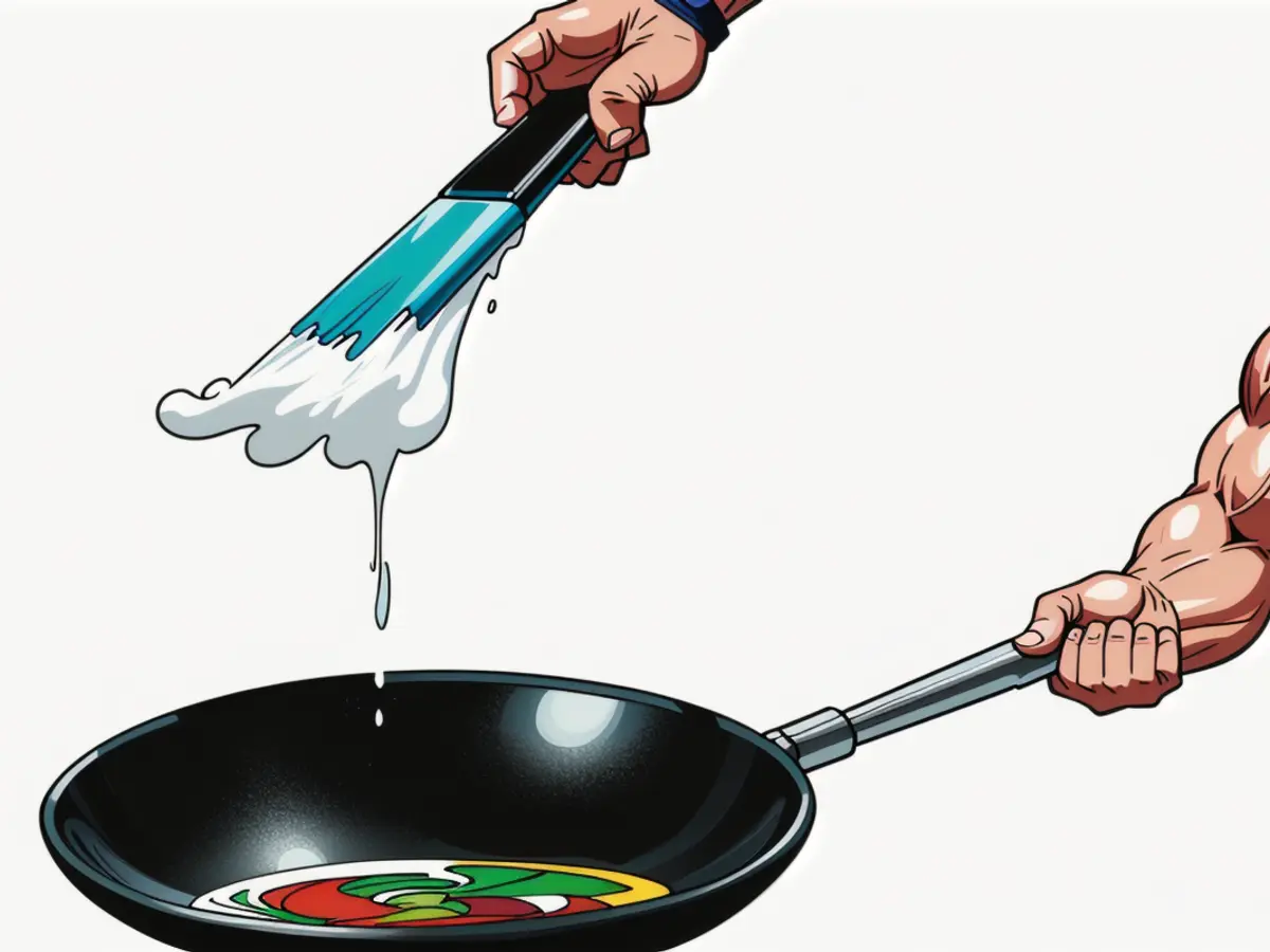 Used cleaning tool for washing dishes by hand. Cleaning Tool: Dish Brush