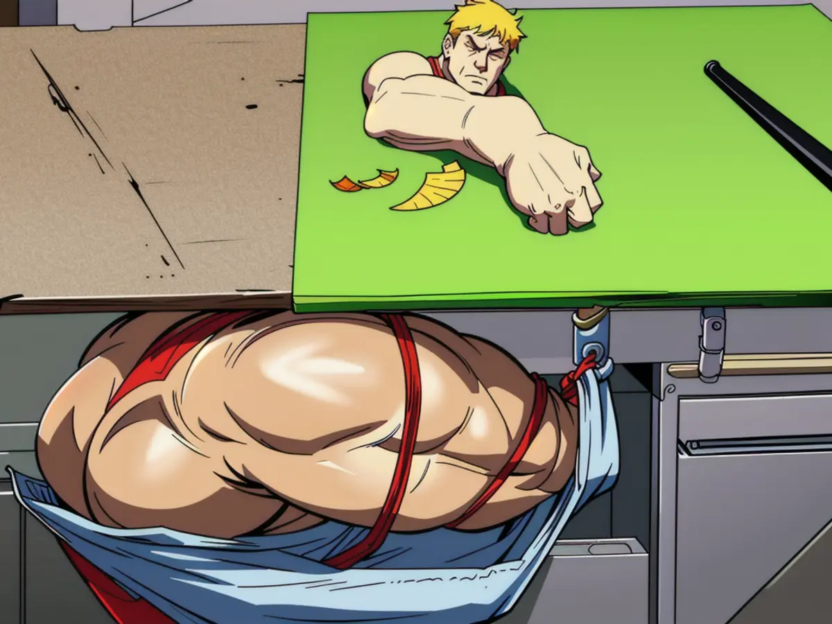 Image portrays reviewer's lower cabinets adorned with a waste trap, brimming with apple peels and cores, indicating a DIY composting venture. Investigative Find: Reviewer's Image Reveals Signture of Trash Trap Housing Apple Debris in Lower Cabinets