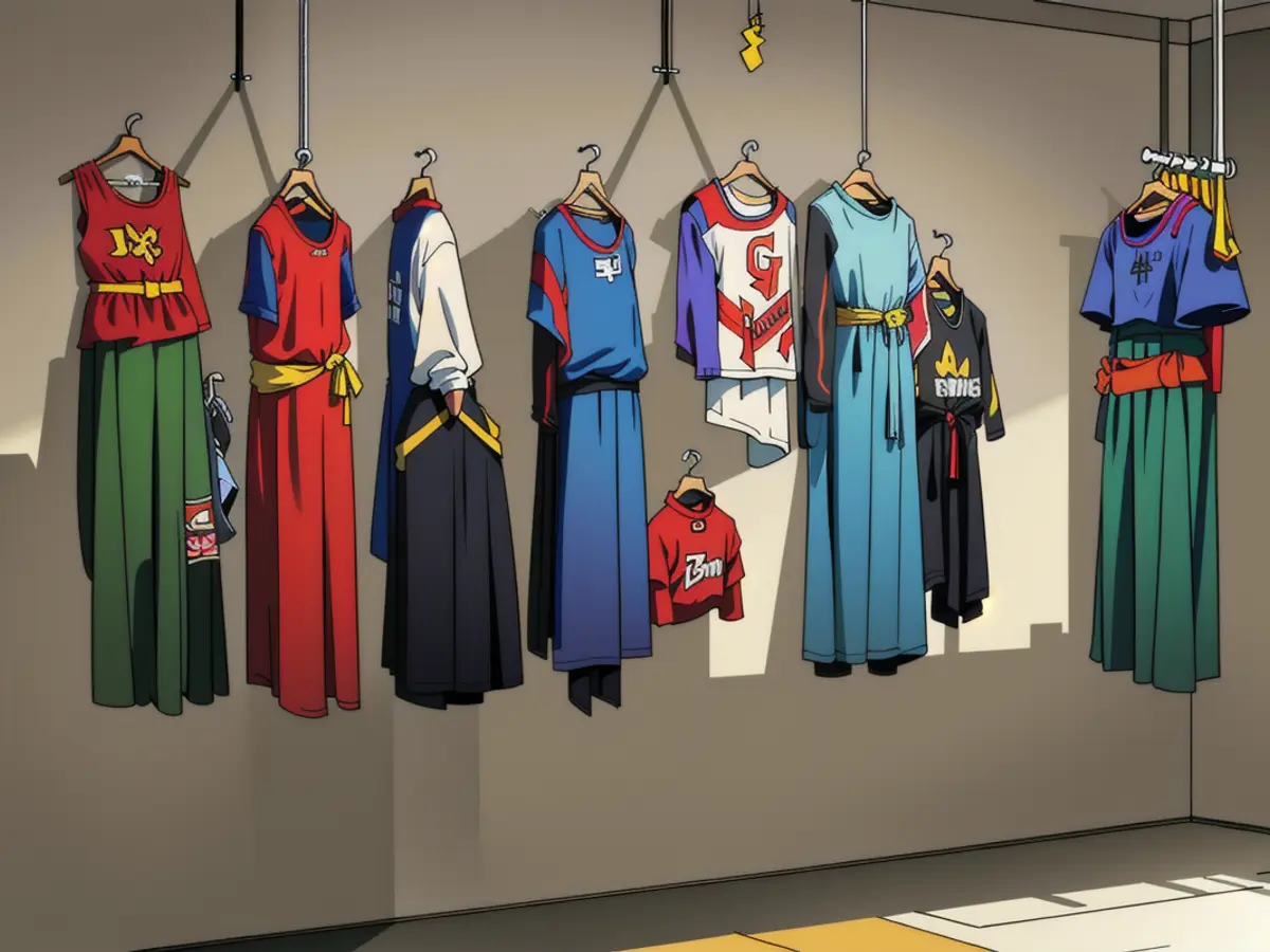 Hanger-mounted spray bottles arranged in a row on a reviewer's wall, totalling eight units. Spray bottle rack showcasing eight individual containers, each strategically placed on separate wall-mounted hangers.